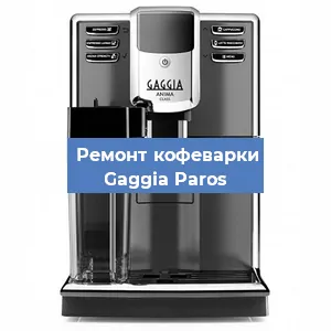 Чистка кофемашины Gaggia Paros от кофейных масел в Красноярске
